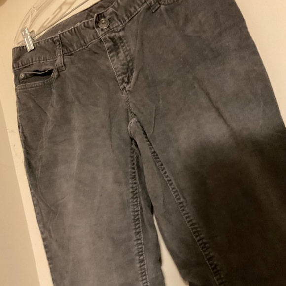 Curvy bootcut cords by Eddie Bauer charcoal size 8 - Picture 3 of 4